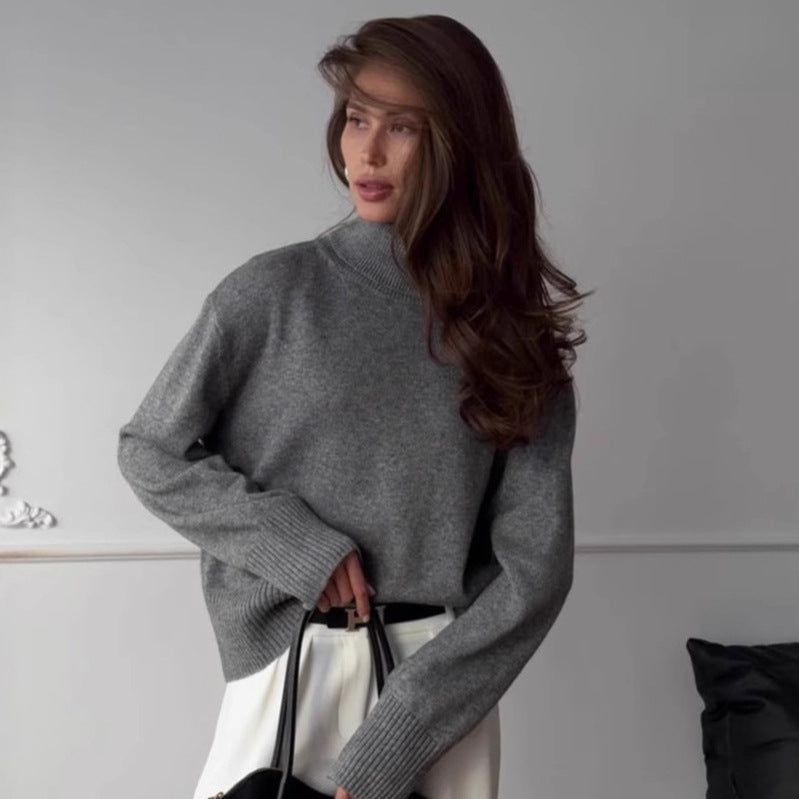 Women's Turtleneck Sweater — View 2