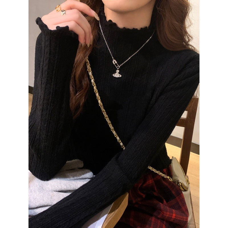 Women's Turtleneck Sweater — View 4