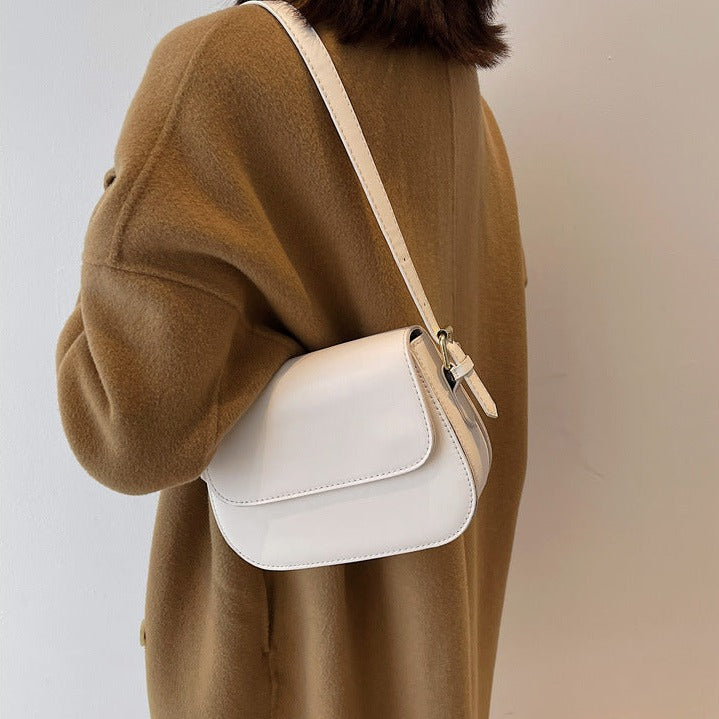 Women's Classic Flap Saddle Bag by Juana Fashion