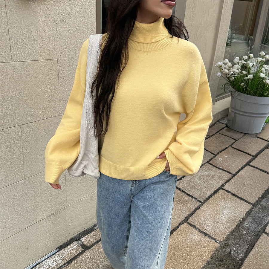 Women's Turtleneck Sweater — View 2