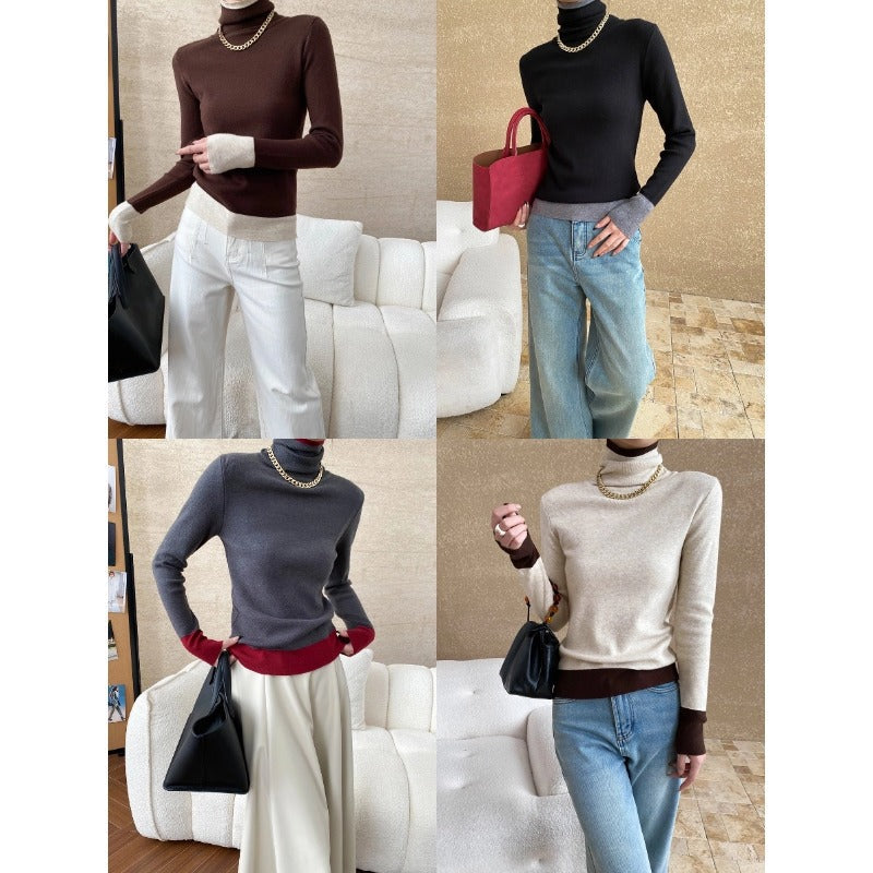 Women's Turtleneck Sweater — View 2