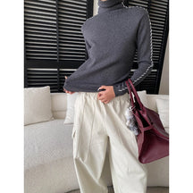 Women's Turtleneck Sweater — View 7