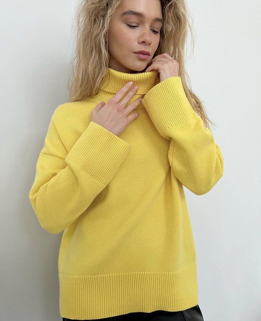 Women's Turtleneck Sweater — View 7