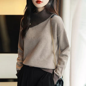 Women's Turtleneck Sweater — View 3