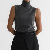 Women's Wool Turtleneck Sweater — View 10