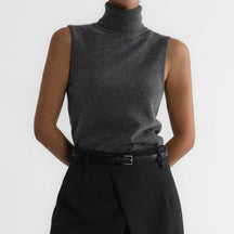 Women's Wool Turtleneck Sweater — View 10