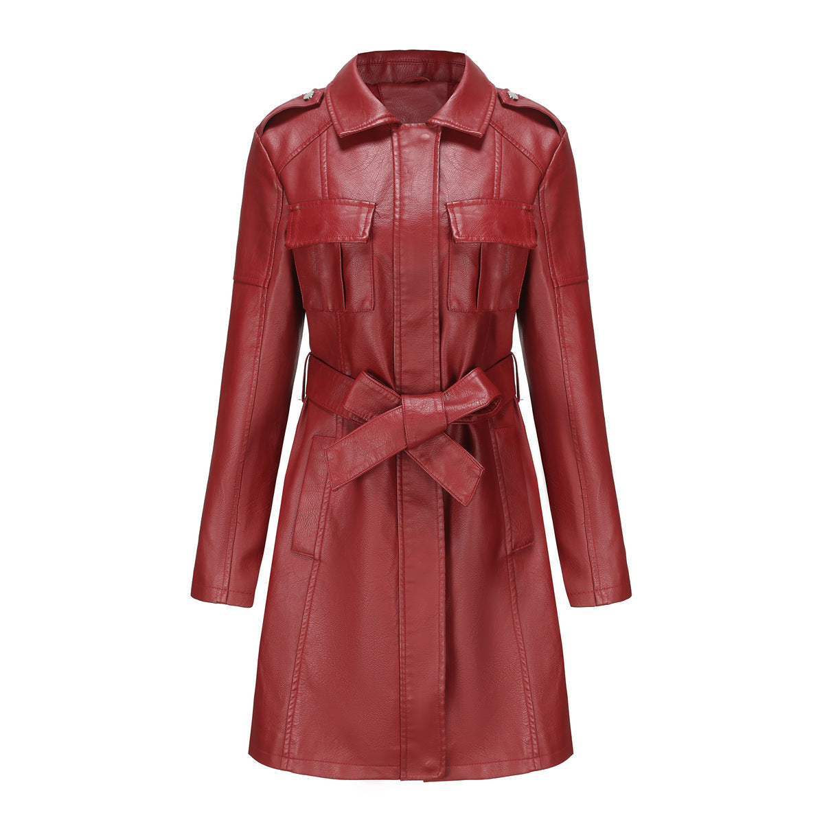 Women's Belted Coat — View 5
