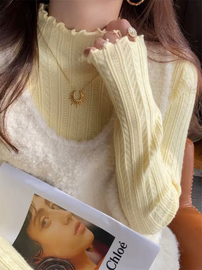 Women's Turtleneck Sweater — View 10