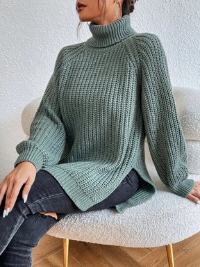 Women's Turtleneck Sweater — View 1