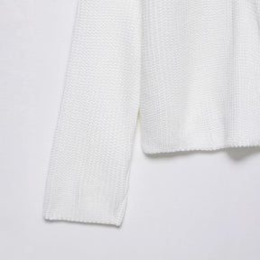 Women's Ribbed Chunky Knit Raglan Sleeve Turtleneck Sweater — View 4