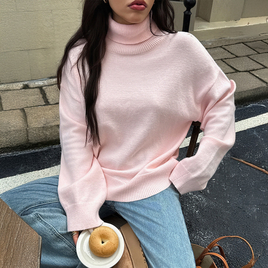 Women's Turtleneck Sweater — View 1