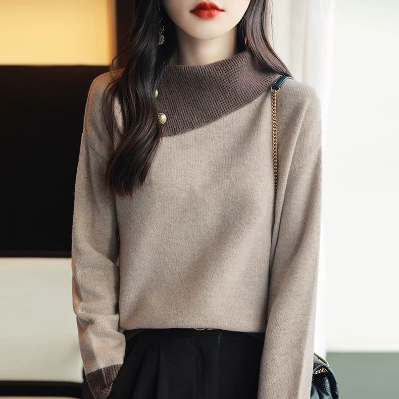 Women's Turtleneck Sweater — View 1