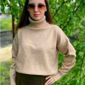 Women's Turtleneck Sweater — View 6