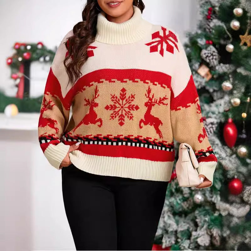 Women's Turtleneck Sweater — View 1