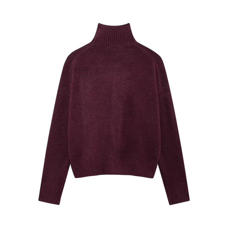 Women's Turtleneck Sweater — View 2