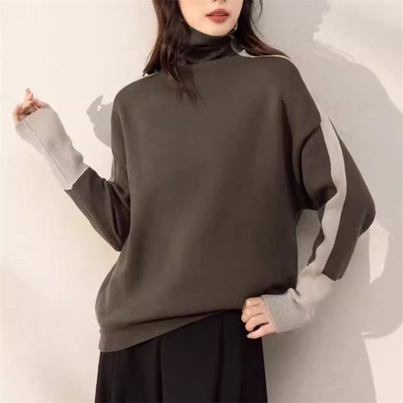 Women's Turtleneck Sweater — View 7