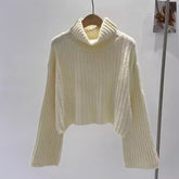 Women's Textured Turtleneck Sweater — View 6