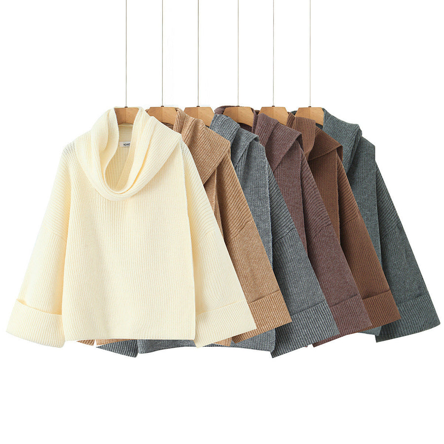 Women's Turtleneck Sweater — View 1