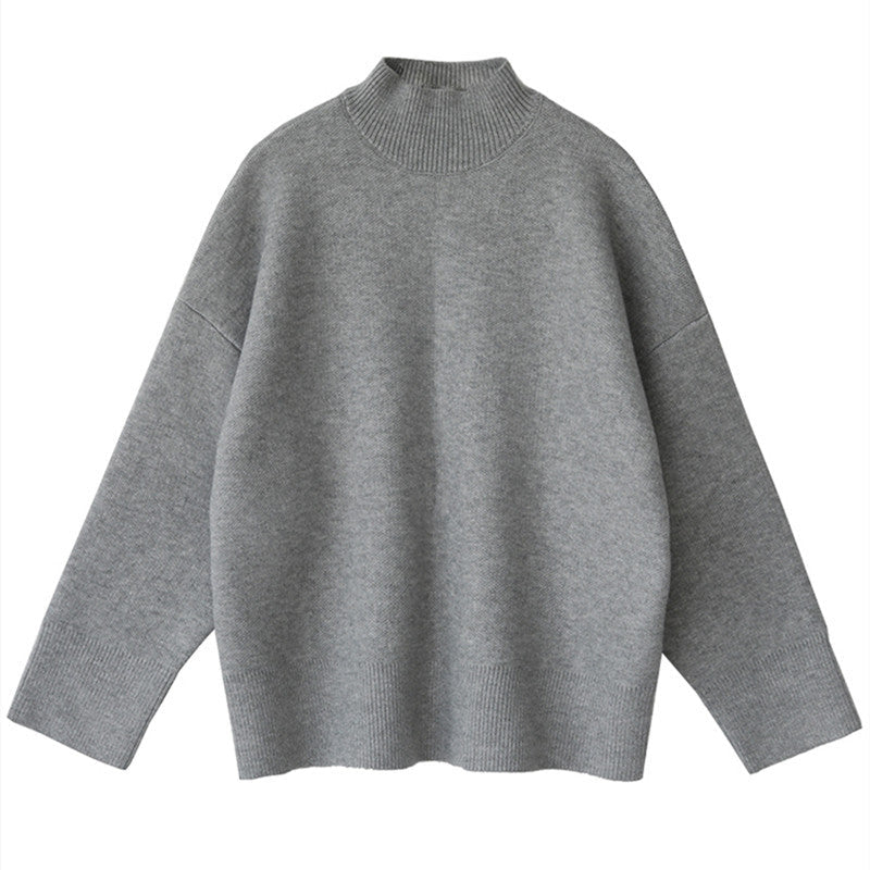 Women's Chunky Knit Turtleneck Sweater — View 5