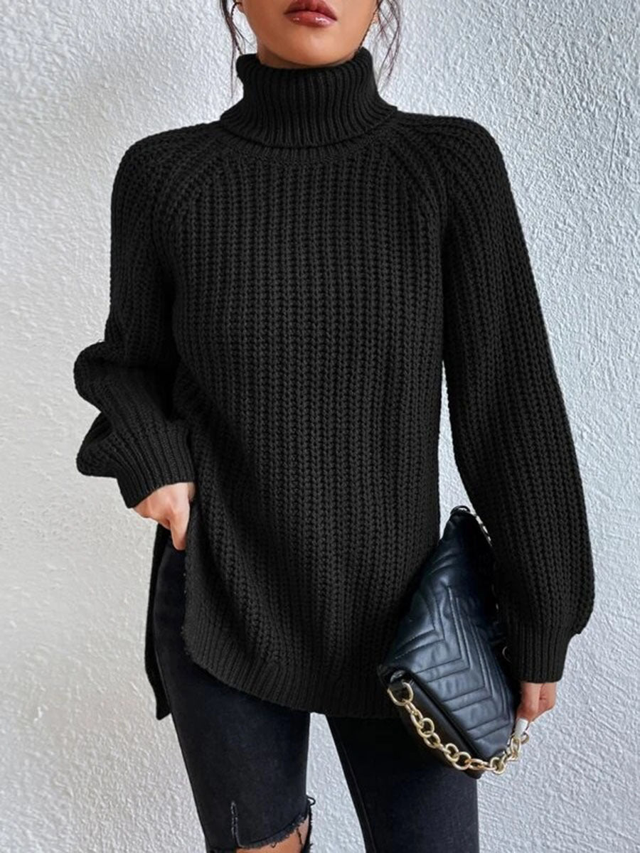 Women's Turtleneck Sweater — View 1