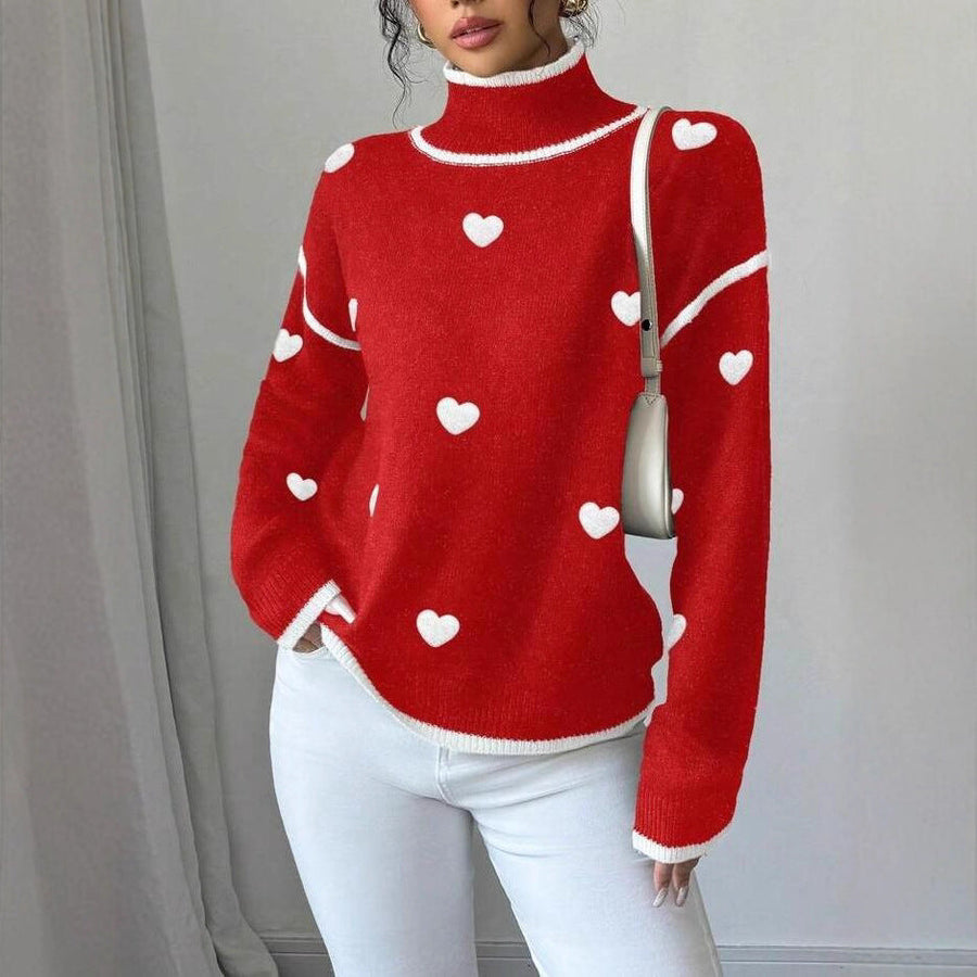 Women's Turtleneck Sweater — View 1