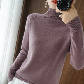 Women's Turtleneck Sweater — View 5