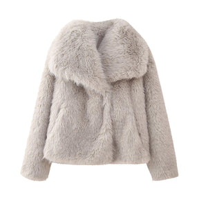 Women's Faux Fur Jacket — View 5