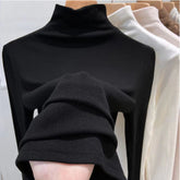 Women's Long Sleeve Turtleneck Sweater — View 10