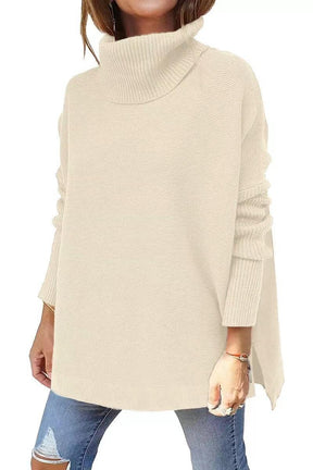 Women's Textured Turtleneck Sweater — View 12
