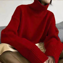 Women's Turtleneck Sweater — View 7