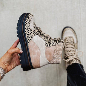 Women's Leopard Print Boots — View 5