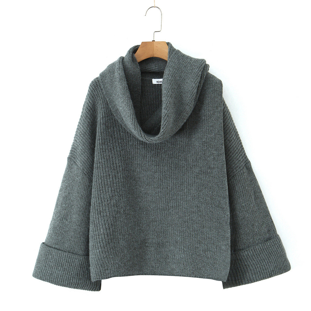 Women's Turtleneck Sweater — View 9