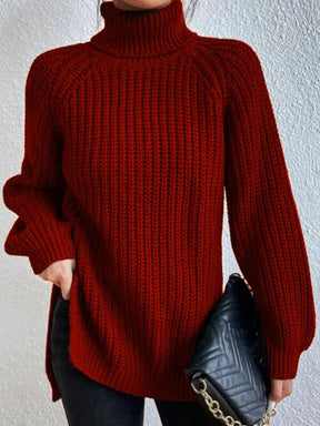 Women's Turtleneck Sweater — View 5