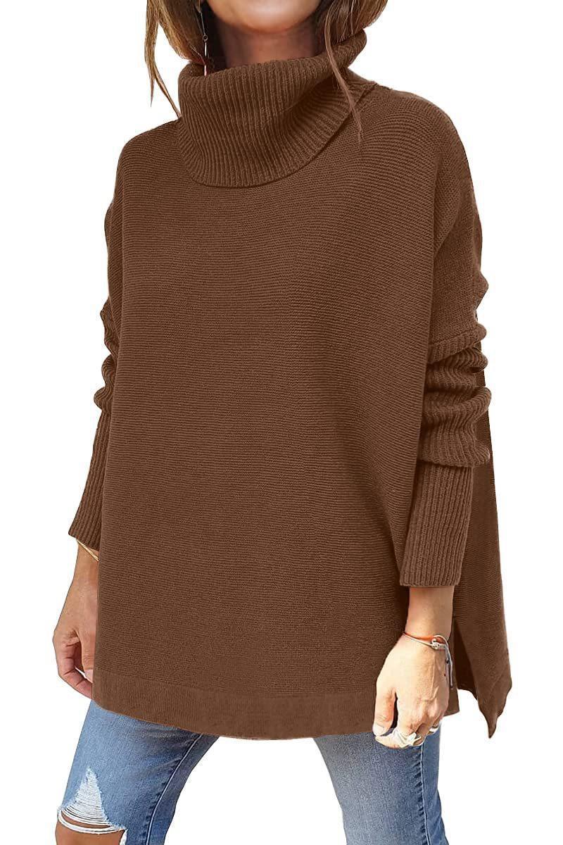 Women's Textured Turtleneck Sweater — View 9