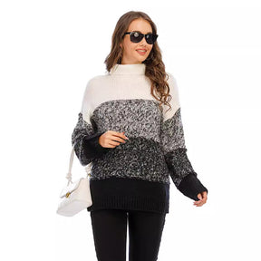 Women's Textured Turtleneck Sweater — View 3