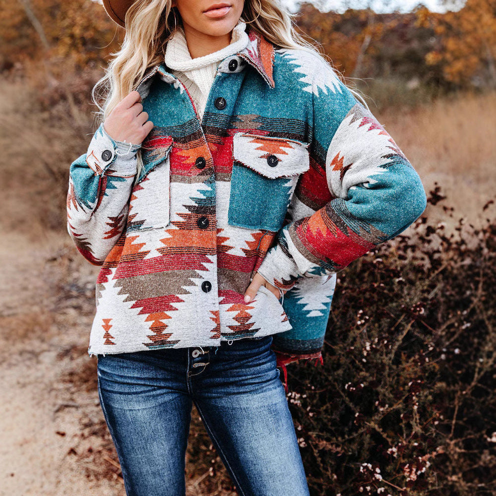 Women's Printed Jacket — View 13