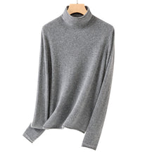 Women's Fine Knit Turtleneck Sweater — View 12