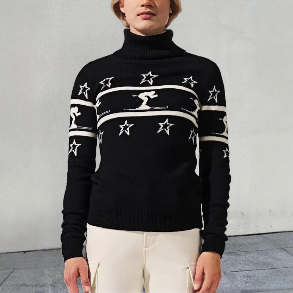 Women's Turtleneck Sweater — View 1