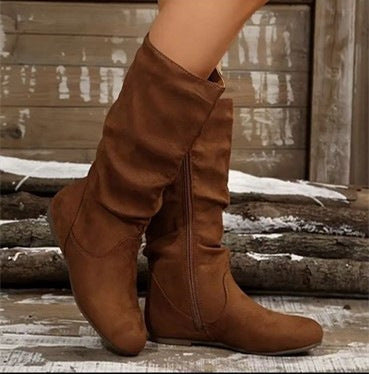 Women's Flat Lined Boots — View 3