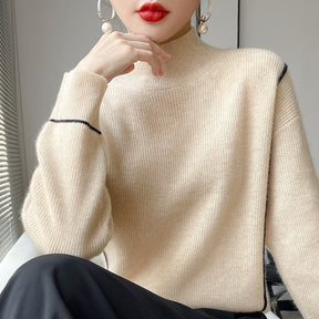 Women's Turtleneck Sweater — View 4