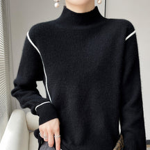 Women's Turtleneck Sweater — View 8