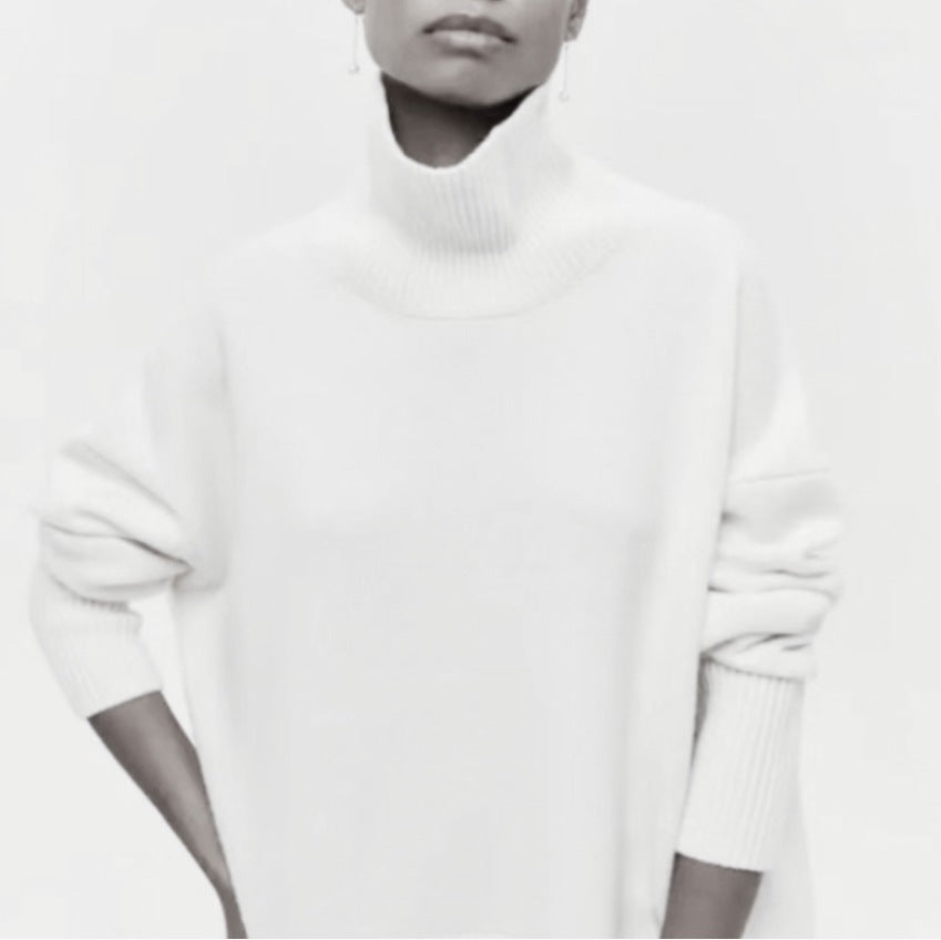 Women's Turtleneck Sweater — View 3