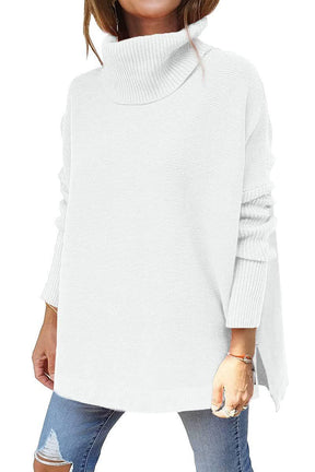 Women's Textured Turtleneck Sweater — View 7