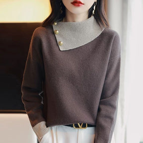 Women's Turtleneck Sweater — View 4
