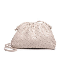 Women's Woven Mini Crossbody Bag in Sandstone by Juana Fashion
