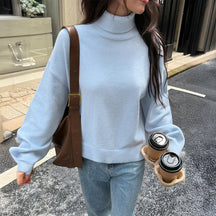 Women's Turtleneck Sweater — View 7