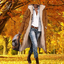 Women's Reversible Longline Puffer Coat — View 3