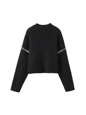 Women's Turtleneck Sweater — View 1