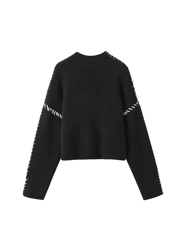 Women's Turtleneck Sweater — View 2