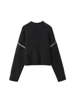 Women's Turtleneck Sweater — View 2